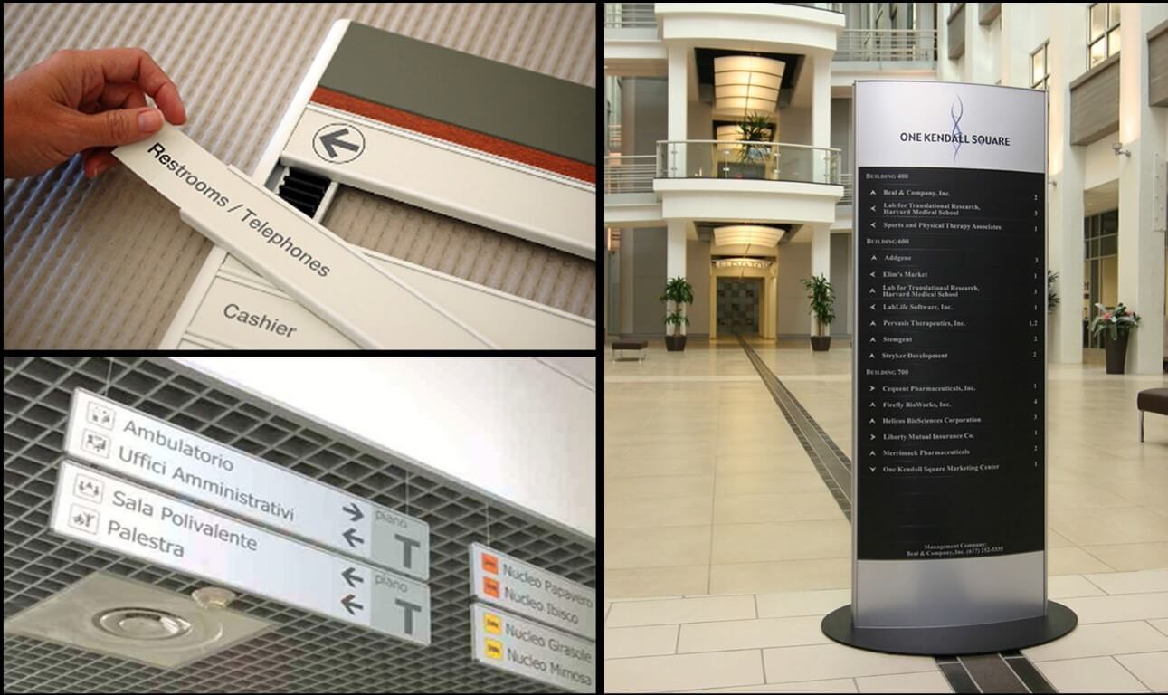 Modular Directory Signage Systems 
